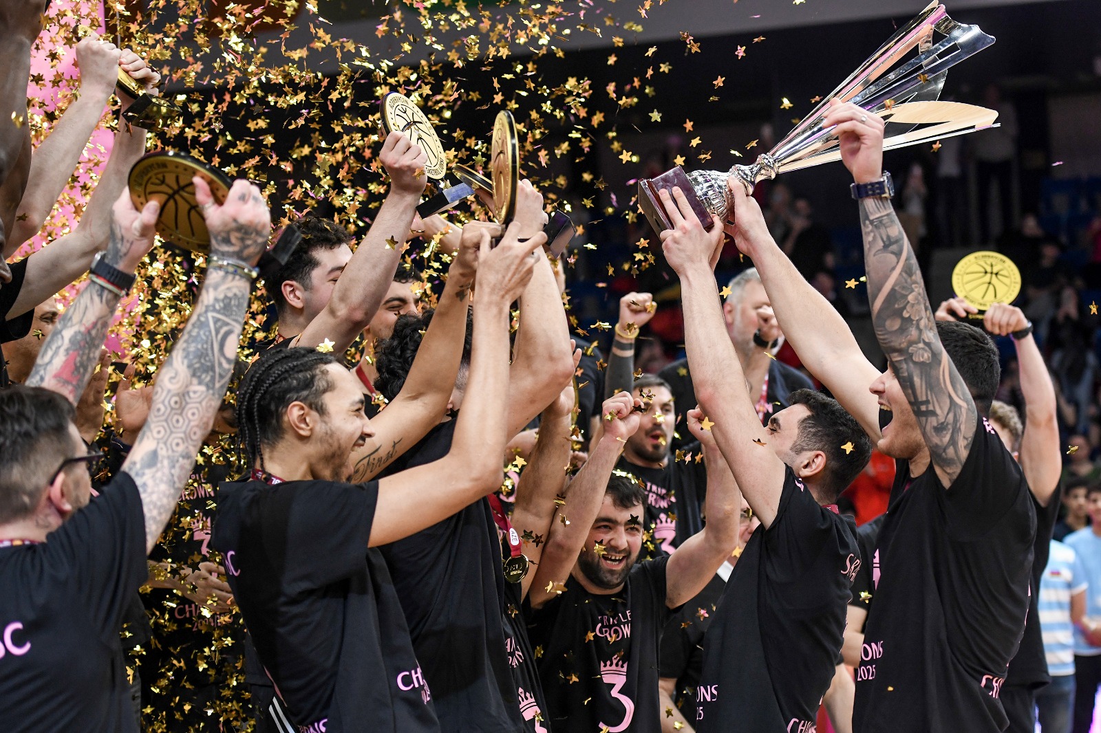 &quot;Sabah&quot; ardıcıl üçüncü dəfə Basketbol Liqasının qalibi oldu - FOTO