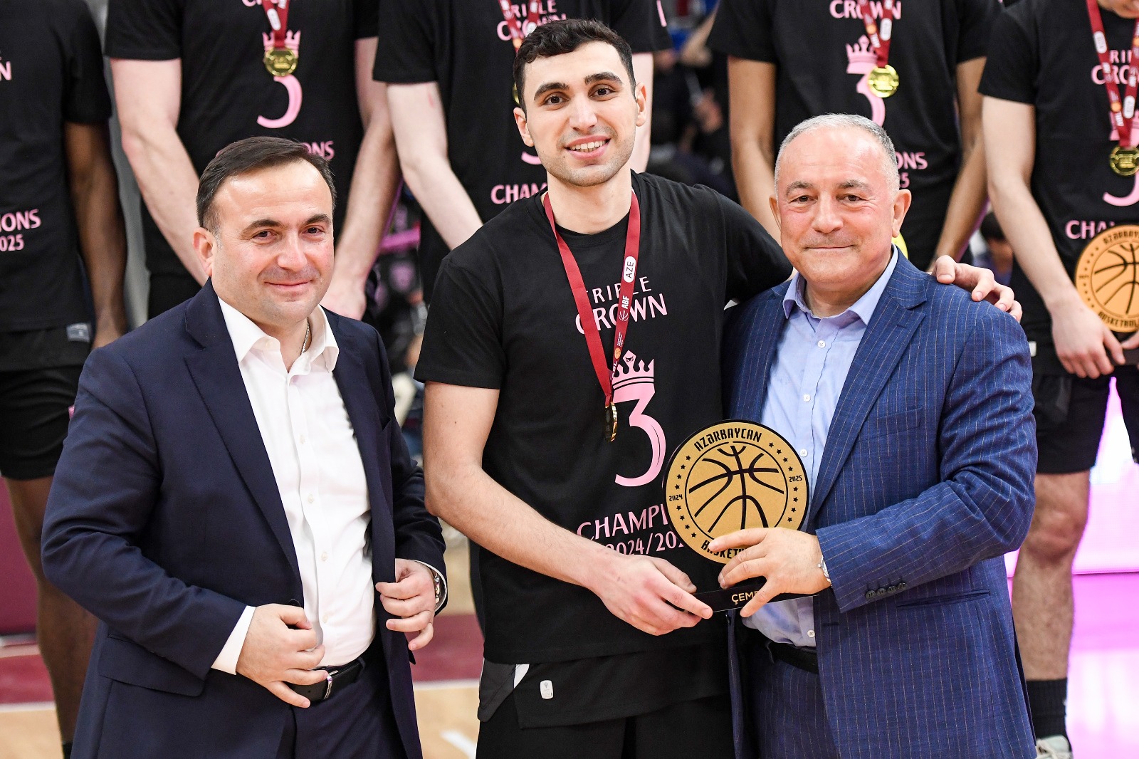 &quot;Sabah&quot; ardıcıl üçüncü dəfə Basketbol Liqasının qalibi oldu - FOTO