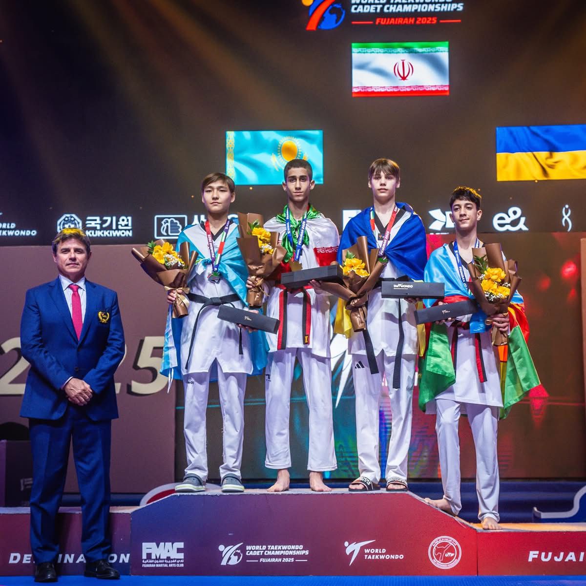 Taekvondoçumuz dünya birinciliyində bürünc medal qazandı 