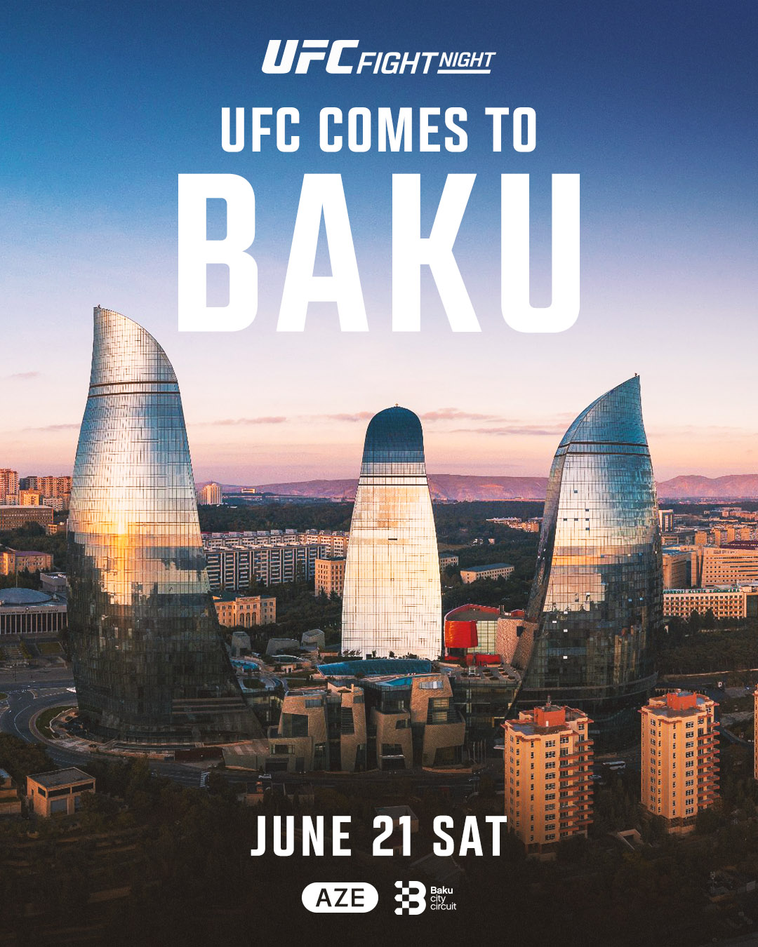 UFC Bakıdakı döyüşlərin kartını açıqladı - 9 həyəcan