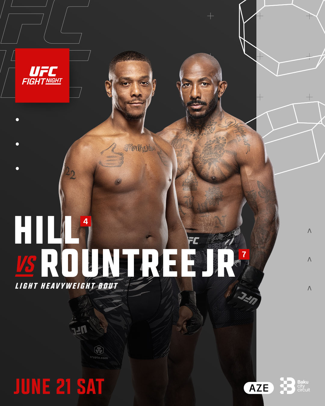 UFC Bakıdakı döyüşlərin kartını açıqladı - 9 həyəcan