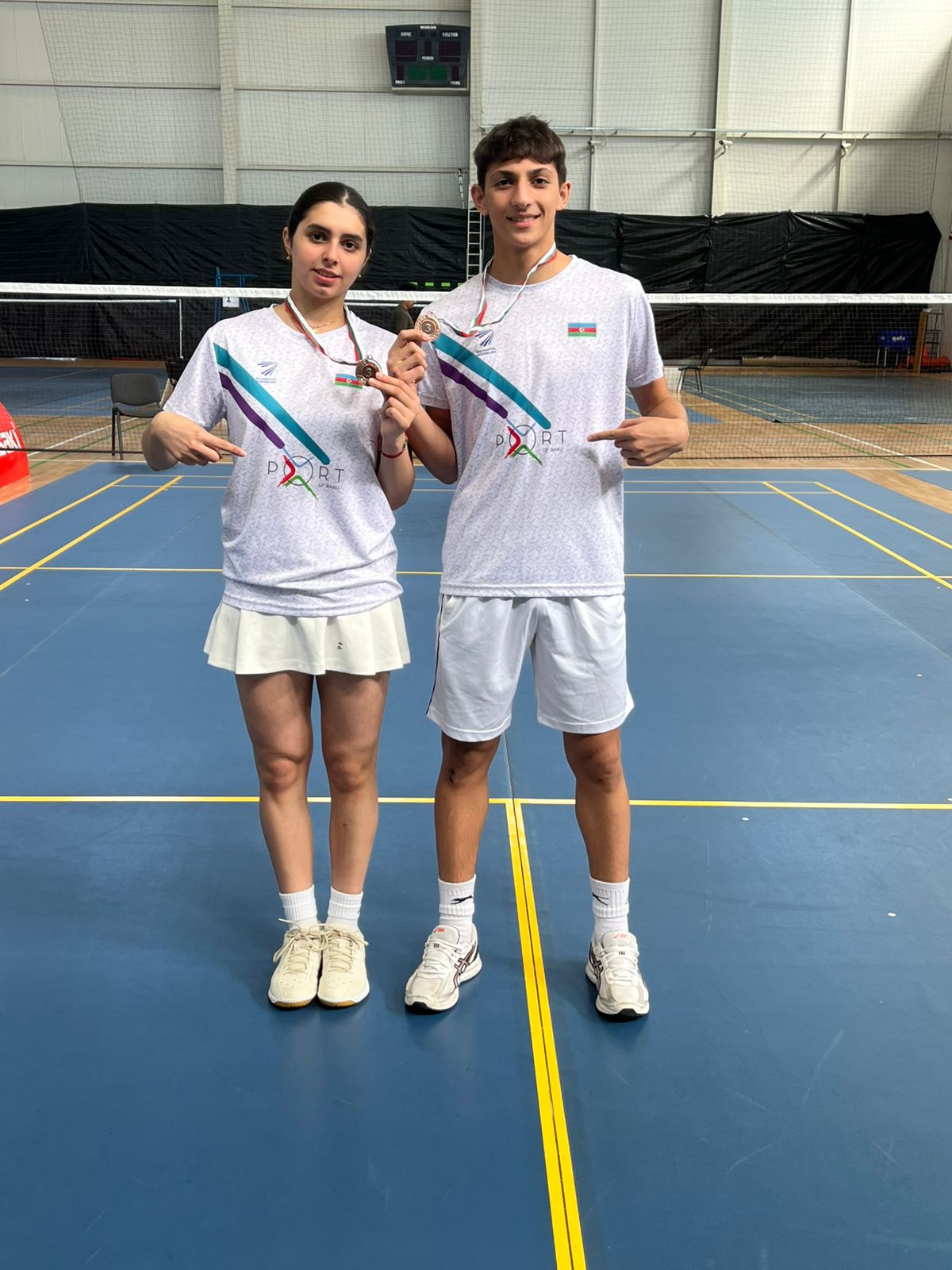 Badmintonçularımızdan beynəlxalq turnirdə bürünc medal