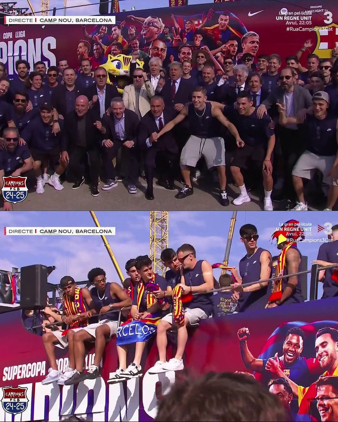 Barselonada çempionluq paradı keçirilir - FOTO