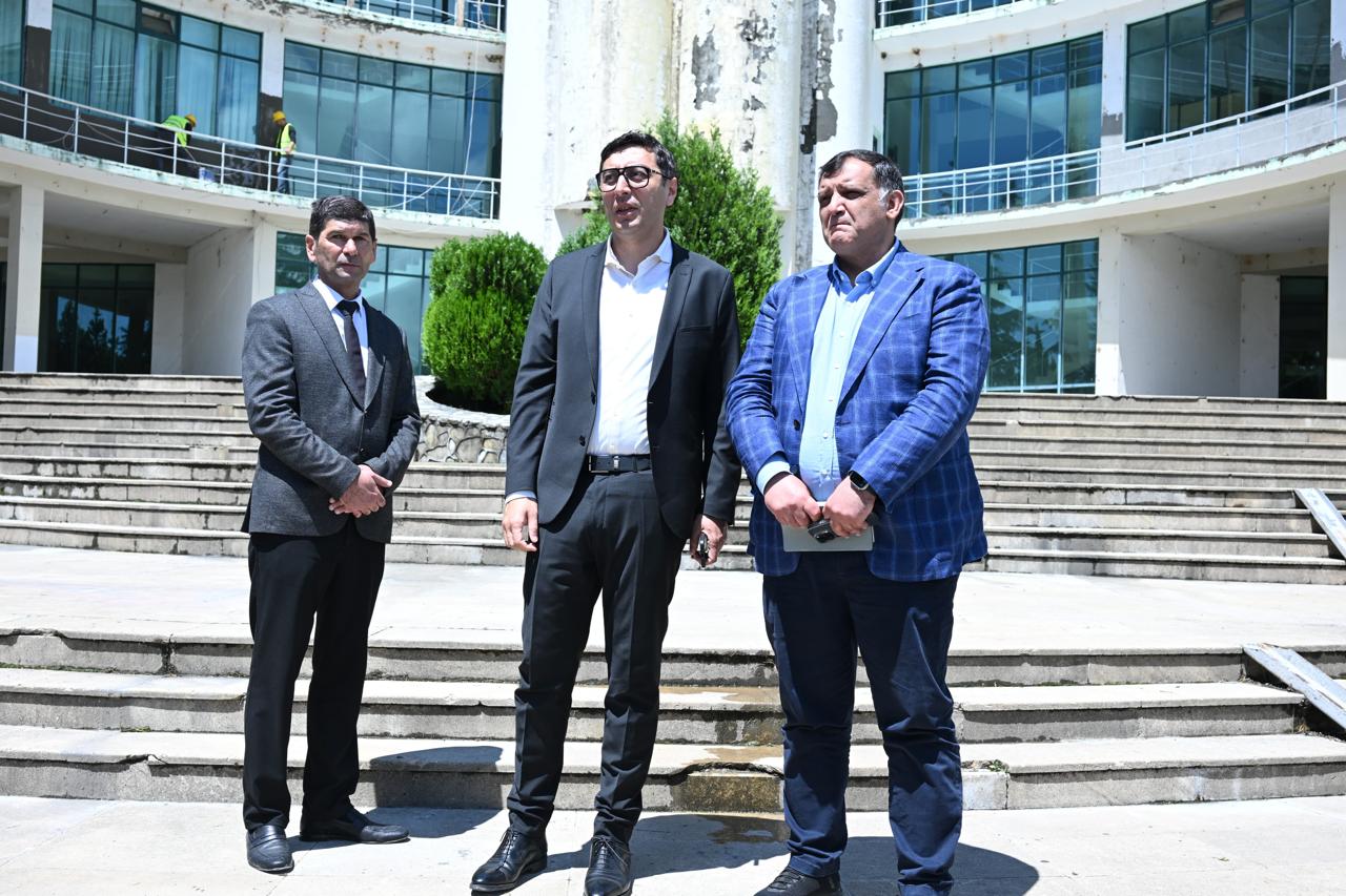 Nazir Zaqatala Olimpiya İdman Kompleksinə baxış keçirib&nbsp;