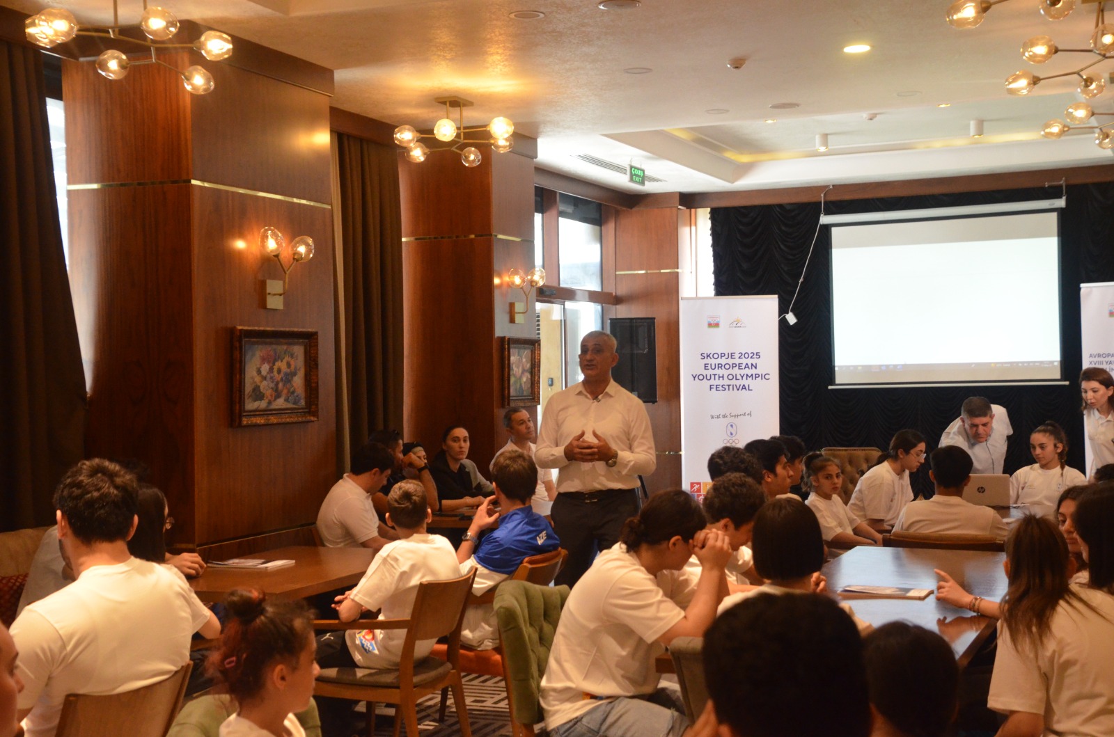 Skopye 2025 Avropa Gənclər Yay Olimpiya Festivalına (AGOF) hazırlıq məqsədilə maarifləndirici seminar təşkil edilib