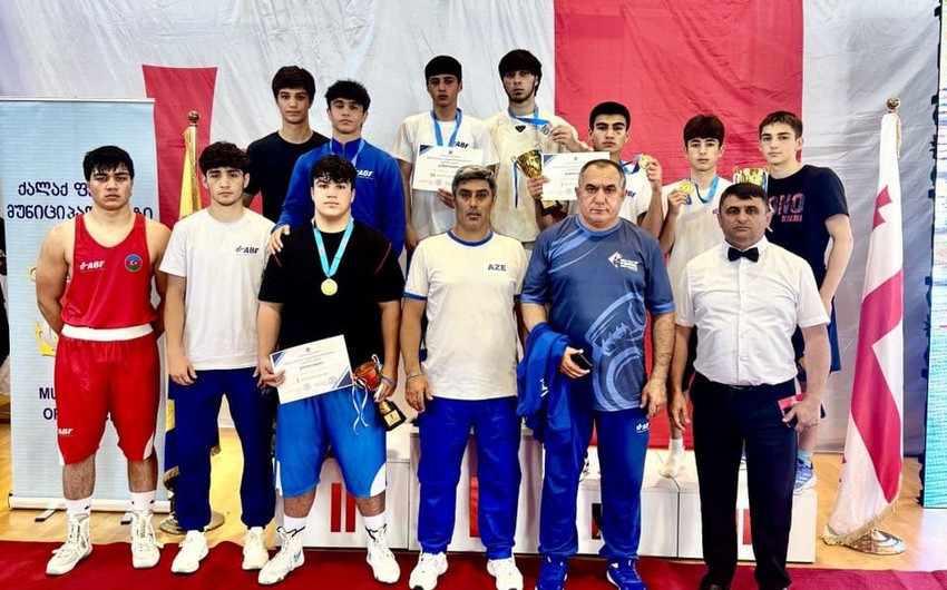 Boksçularımız beynəlxalq turniri 7 medalla başa vurdular&nbsp;
