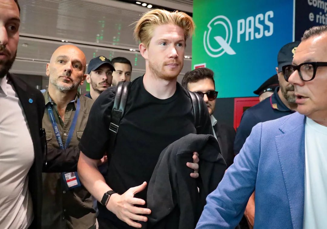 De Bruyne Romaya gəlib