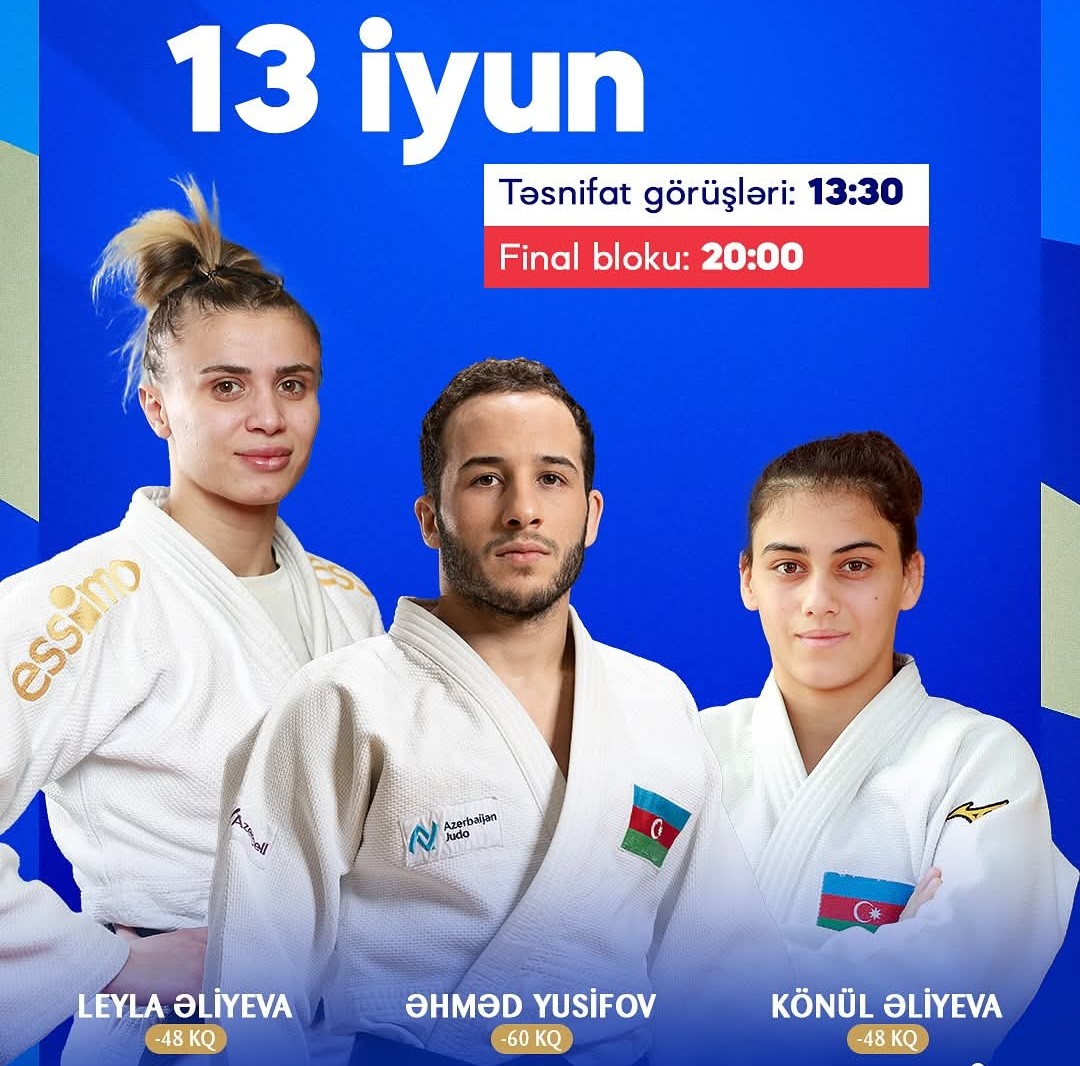 Cüdoçularımız dünya çempionatında mübarizəyə başlayırlar