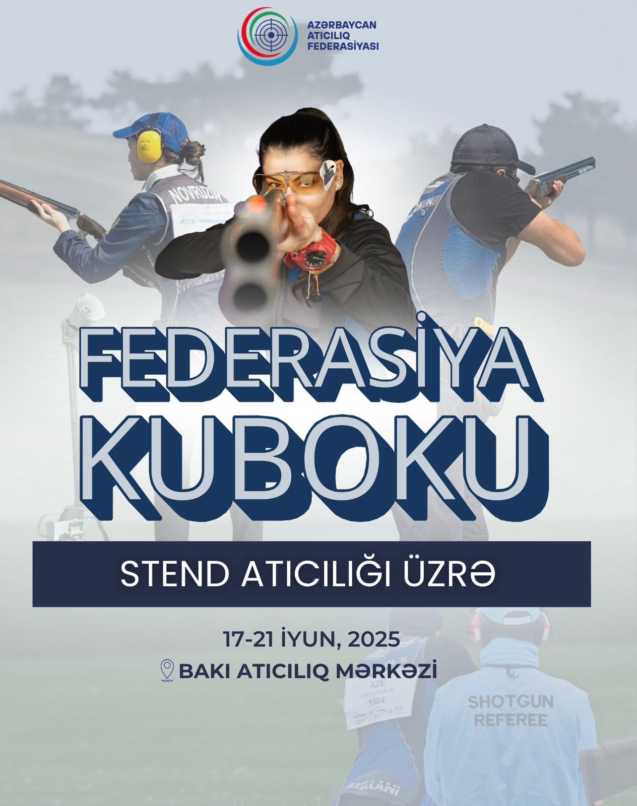Stend atıcılığı üzrə Federasiya Kuboku keçiriləcək
