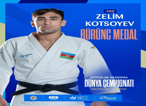 Zelim Kotsoyev dünya çempionatında komandamıza növbəti bürünc medalı qazandırdı
