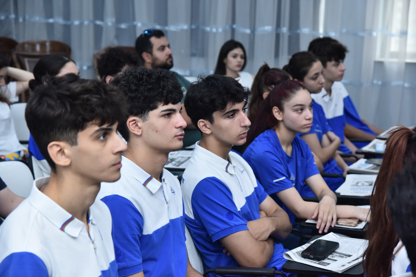 MOK-da XVIII Avropa Gənclər Olimpiya Festivalında ölkəmizi təmsil edəcək komandamızla görüş olub - FOTO