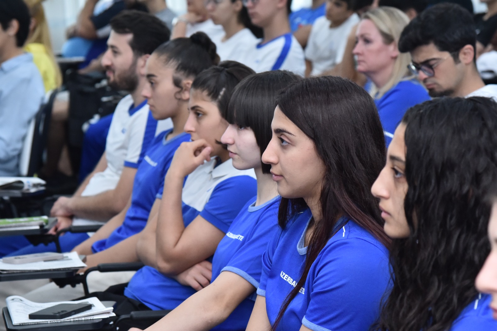MOK-da XVIII Avropa Gənclər Olimpiya Festivalında ölkəmizi təmsil edəcək komandamızla görüş olub - FOTO
