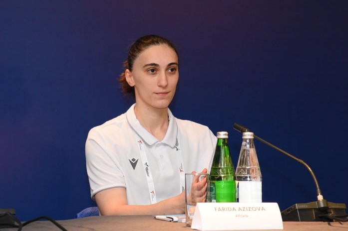 Fəridə Əzizova: "Ümid edirəm ki, komandamız festivaldan Vətənə medallarla qayıdacaq"
