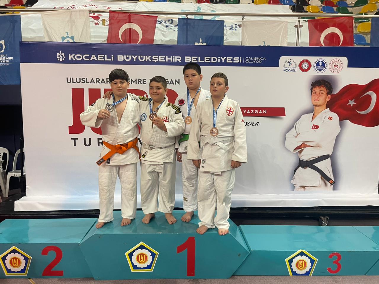 "Judo club 2012"nin dörd idmançısı Türkiyədə fəxri kürsüdə yer aldı 