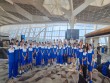 Azərbaycan komandası Skopye-2025 Avropa Gənclər Yay Olimpiya Festivalına yola düşüb