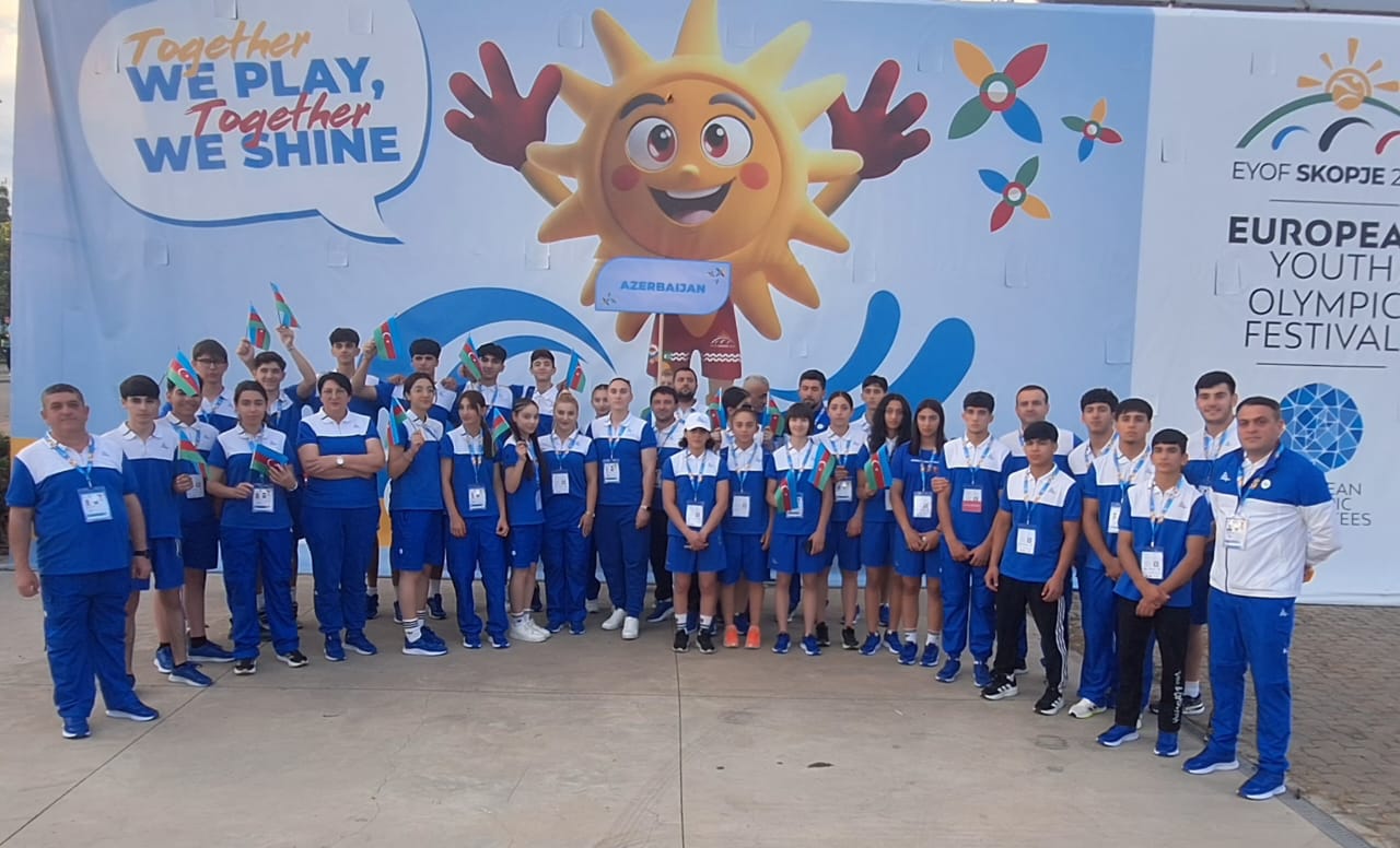 XVIII Avropa Gənclər Yay Olimpiya Festivalının açılış mərasimi keçirilib - FOTO/VİDEO