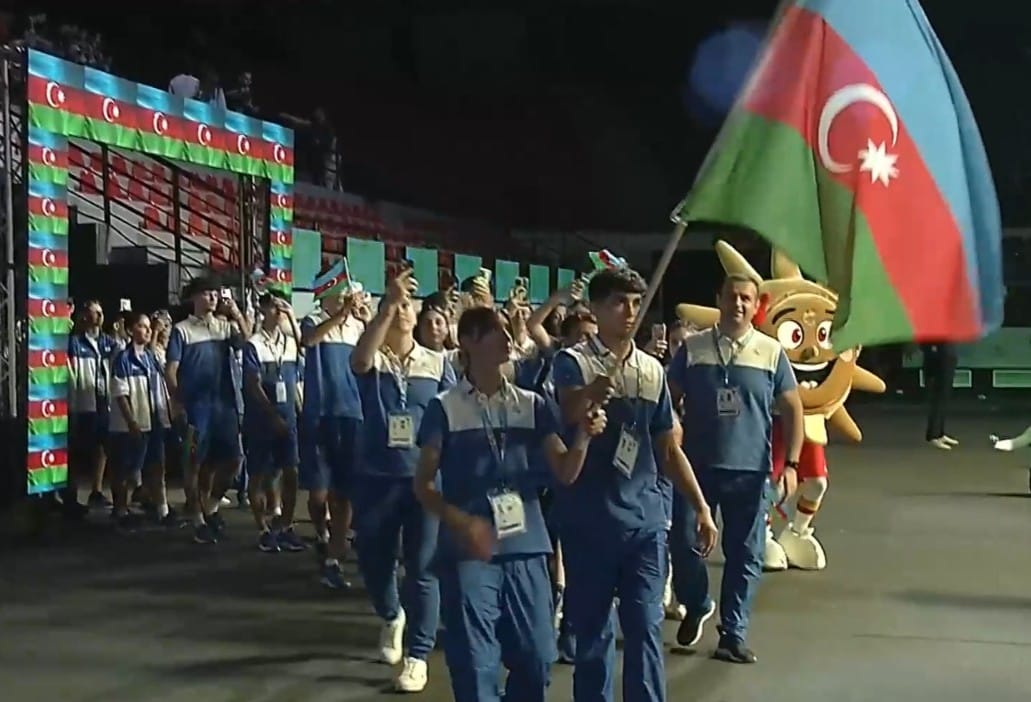 XVIII Avropa Gənclər Yay Olimpiya Festivalının açılış mərasimi keçirilib - FOTO/VİDEO