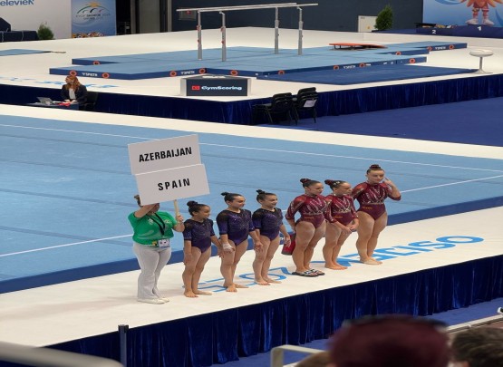 Skopye-2025: Gimnastımız finala vəsiqə qazanıb