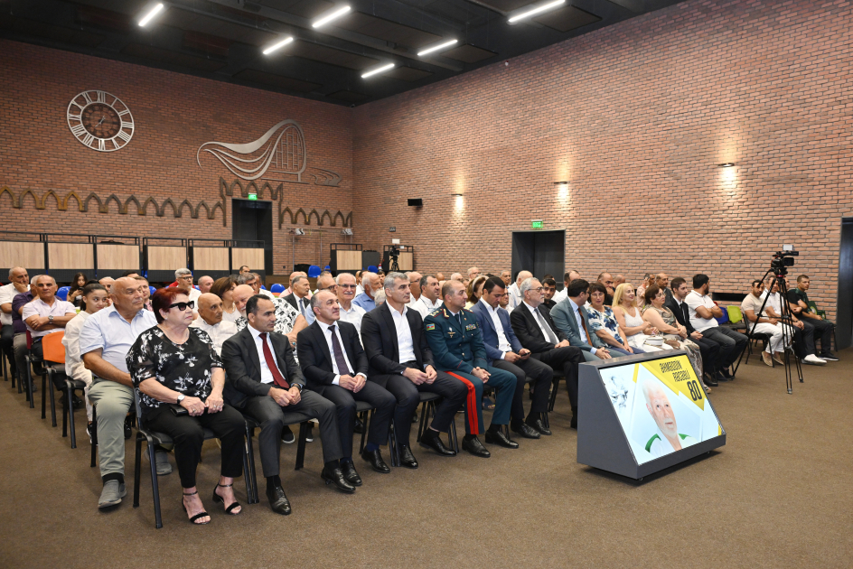 Azərbaycan cüdosunun canlı əfsanəsi Əhməddin Rəcəblinin 80 illik yubileyi qeyd olundu