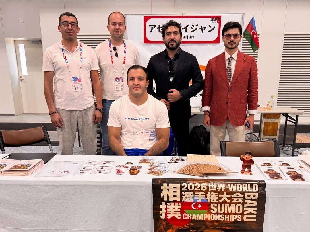 &ldquo;Sumo Expo 2025&rdquo;də Bakıda keçiriləcək dünya çempionatının təqdimatı olub