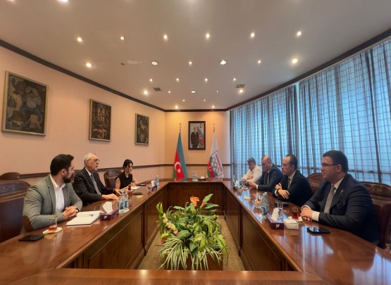 MOK-da Albaniyanın idman rəsmiləri ilə görüş olub