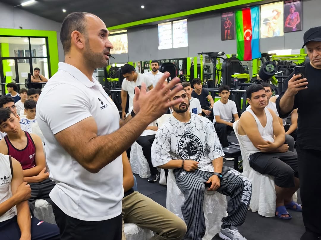 Mingəçevirdə fitnes seminarı keçirilib - FOTO