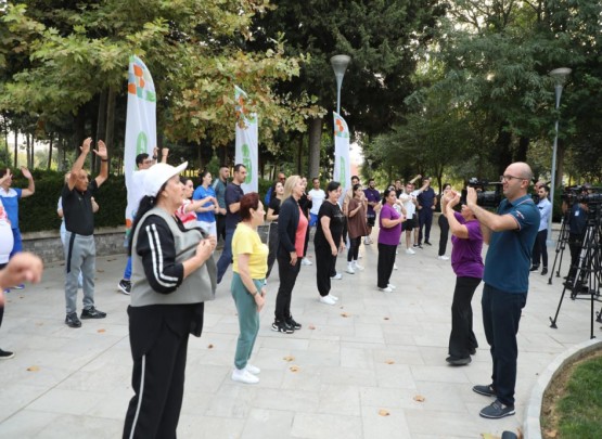 Jurnalistlər Gənclər və İdman Nazirliyinin &ldquo;Səhər idmanı&rdquo; təşəbbüsünə qoşulublar