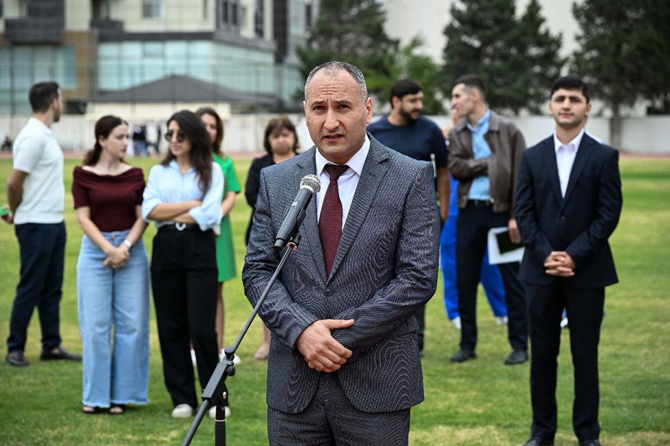 Azərbaycan İdman Akademiyasında ilk dəfə Akademiyanın himni səsləndirildi