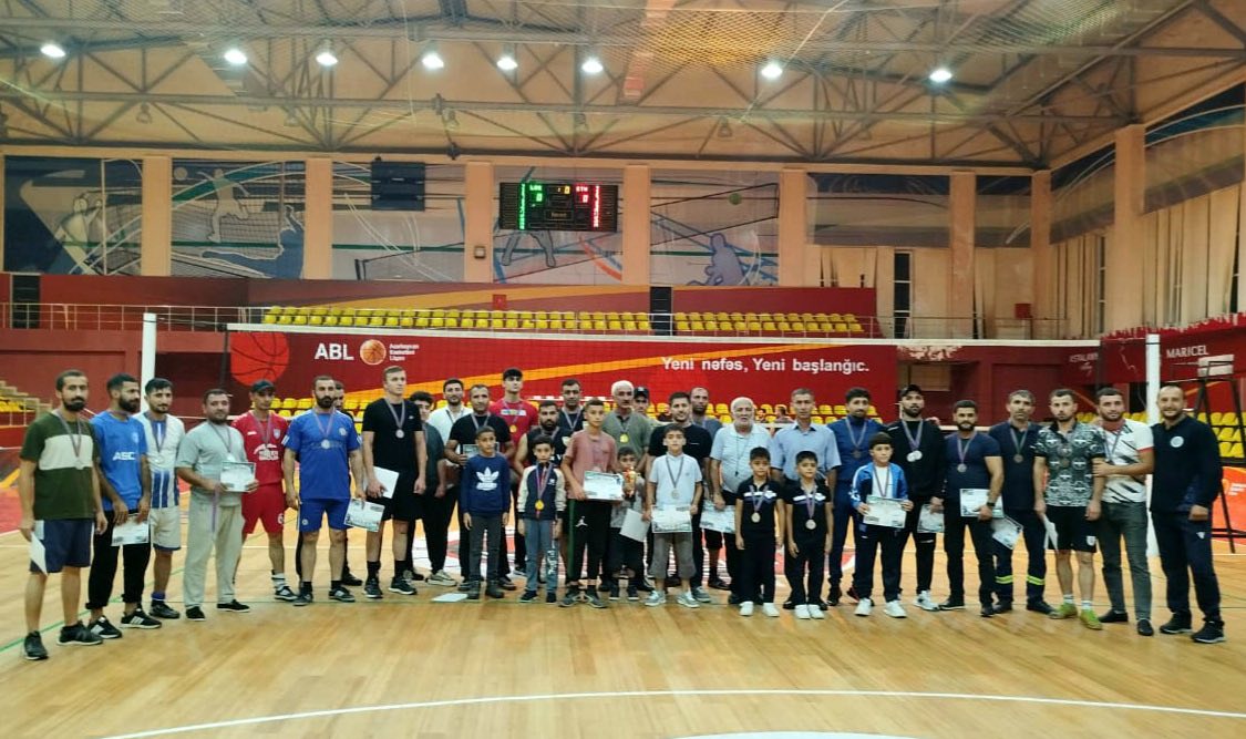Şəhidlərin xatirəsinə həsr olunan voleybol turnirinə yekun vurulub