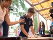 Formula 1 pilotları Bakıda qutab bişirdilər
