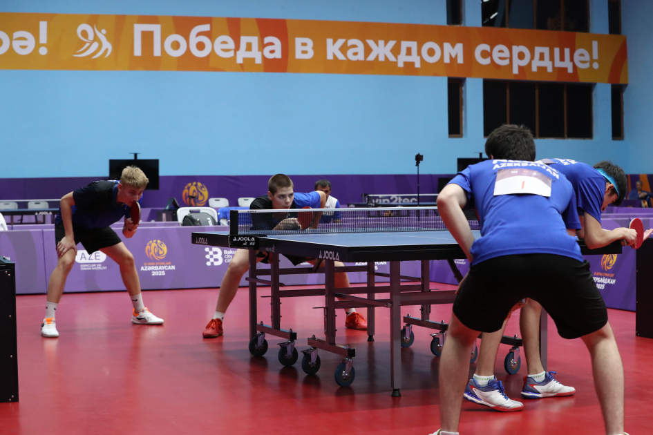 Stolüstü tennisçilərimiz III MDB Oyunlarında daha bir medal qazandılar 