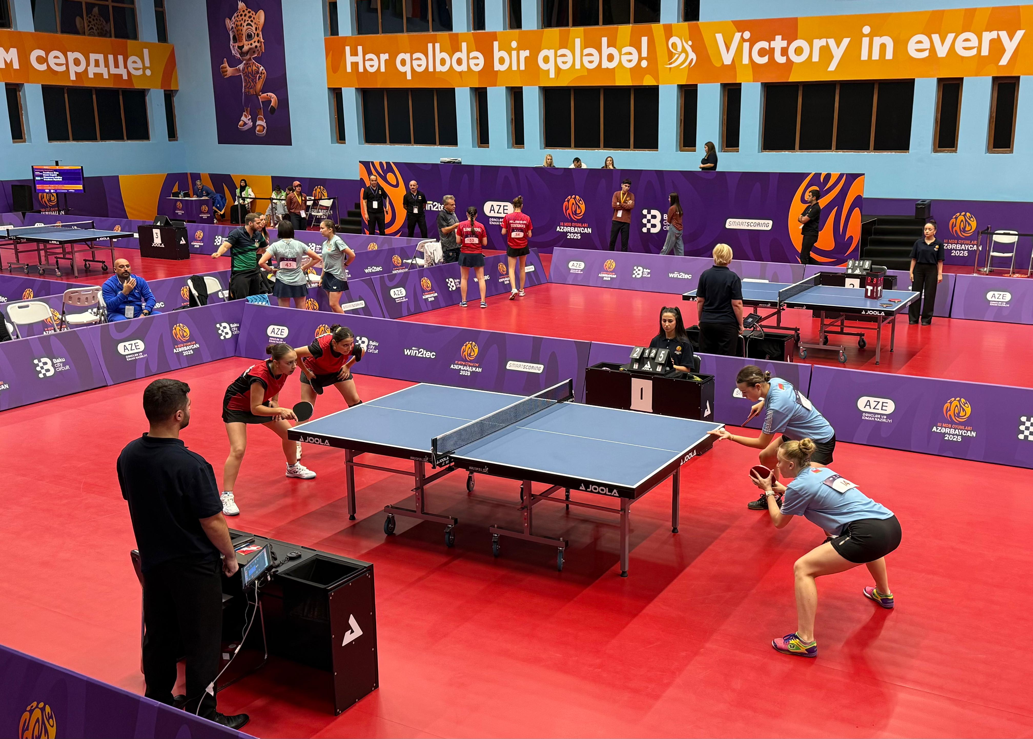 III MDB Oyunları: Stolüstü tennisçilərimizdən daha bir uğur  