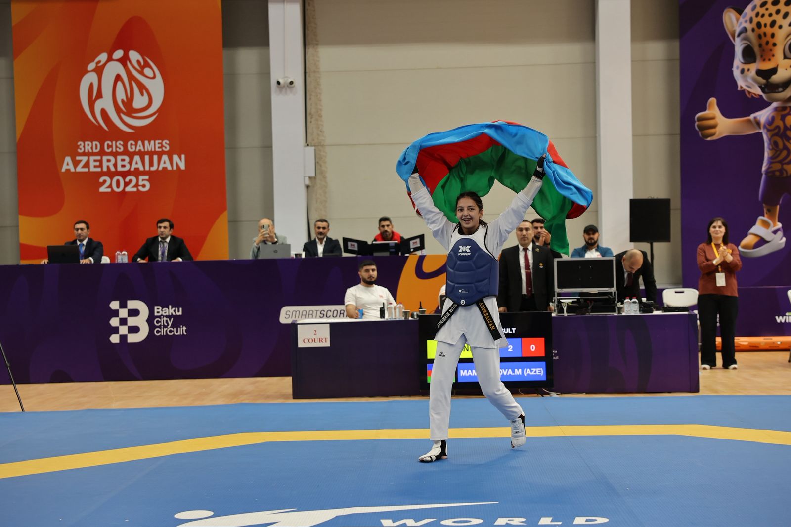 Taekvondoçularımız III MDB Oyunlarına 11 medalla başladılar 