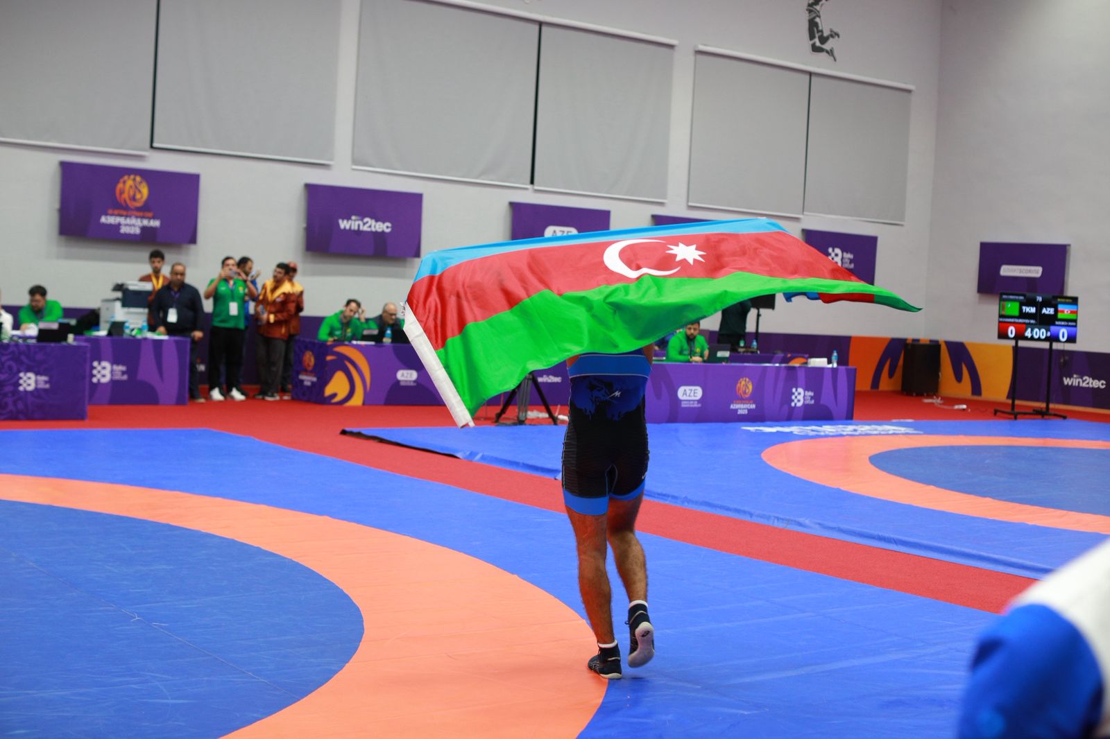 III MDB Oyunları: Pəhləvanlarımız ilk gündə 7 medal qazandılar 