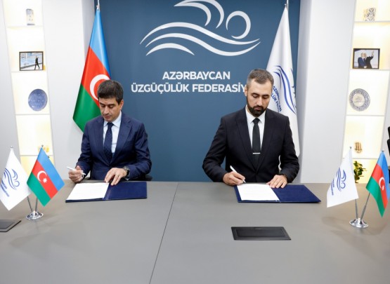 MPK və Azərbaycan Üzgüçülük Federasiyası arasında memorandum imzalanıb