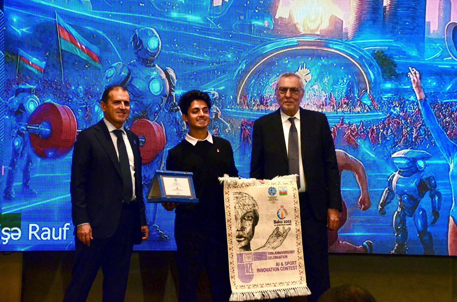 “Bakı 2015 - Süni İntellekt və İdmanda İnnovasiya” müsabiqəsinin qaliblərinin mükafatlandırma mərasimi keçirilib
