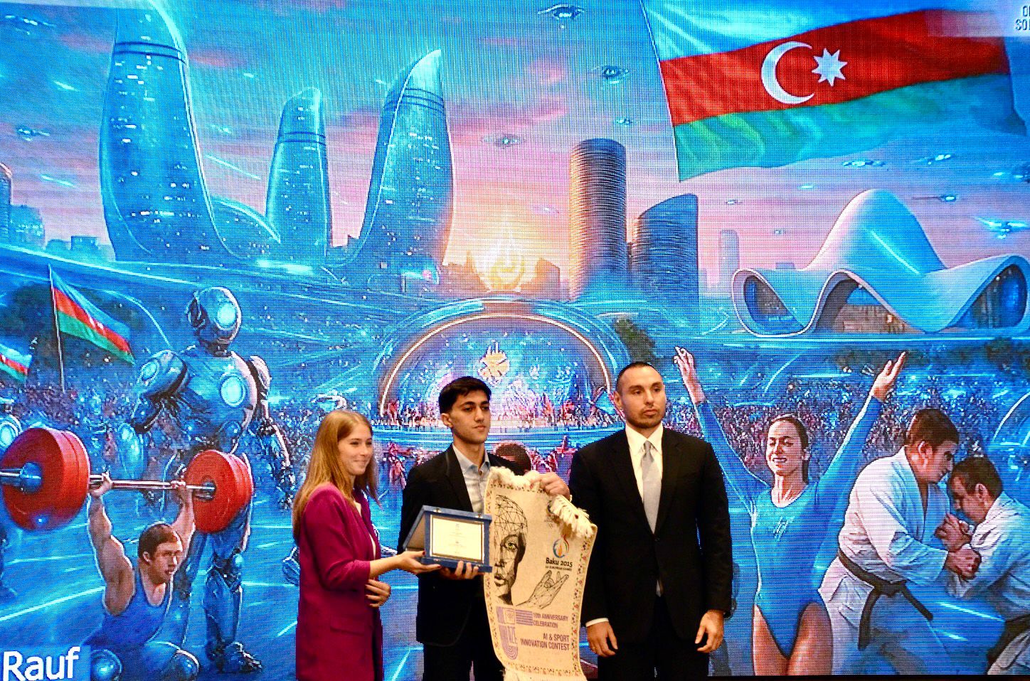 “Bakı 2015 - Süni İntellekt və İdmanda İnnovasiya” müsabiqəsinin qaliblərinin mükafatlandırma mərasimi keçirilib