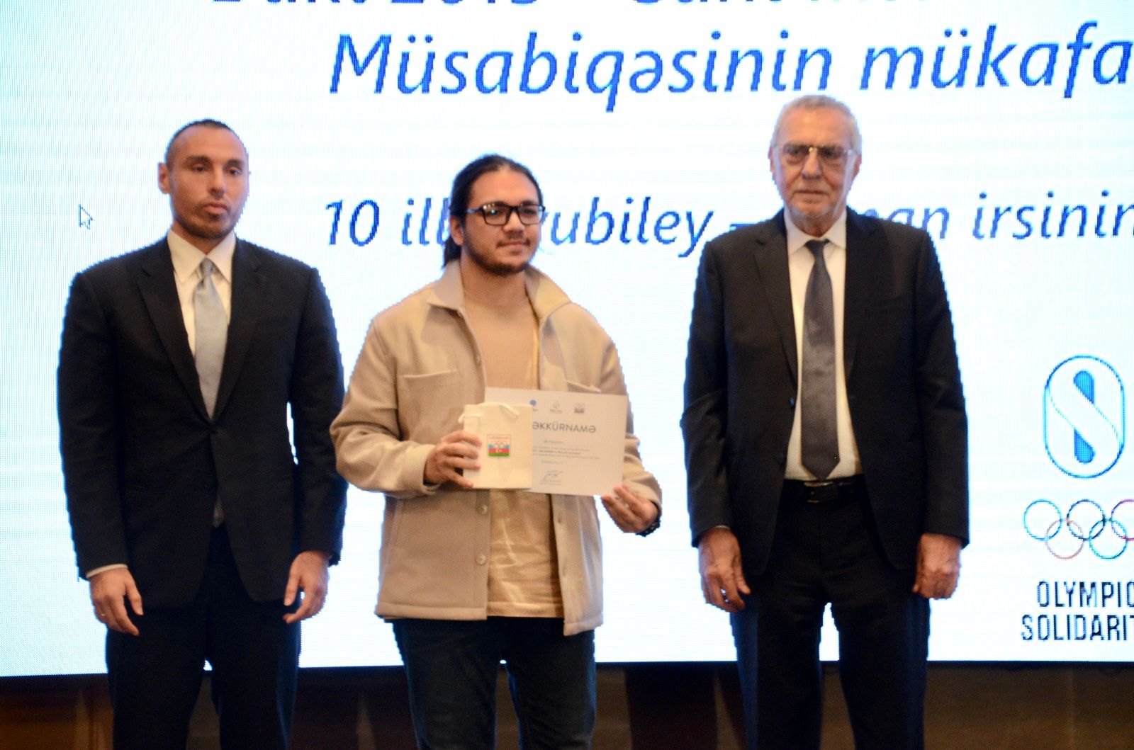 “Bakı 2015 - Süni İntellekt və İdmanda İnnovasiya” müsabiqəsinin qaliblərinin mükafatlandırma mərasimi keçirilib