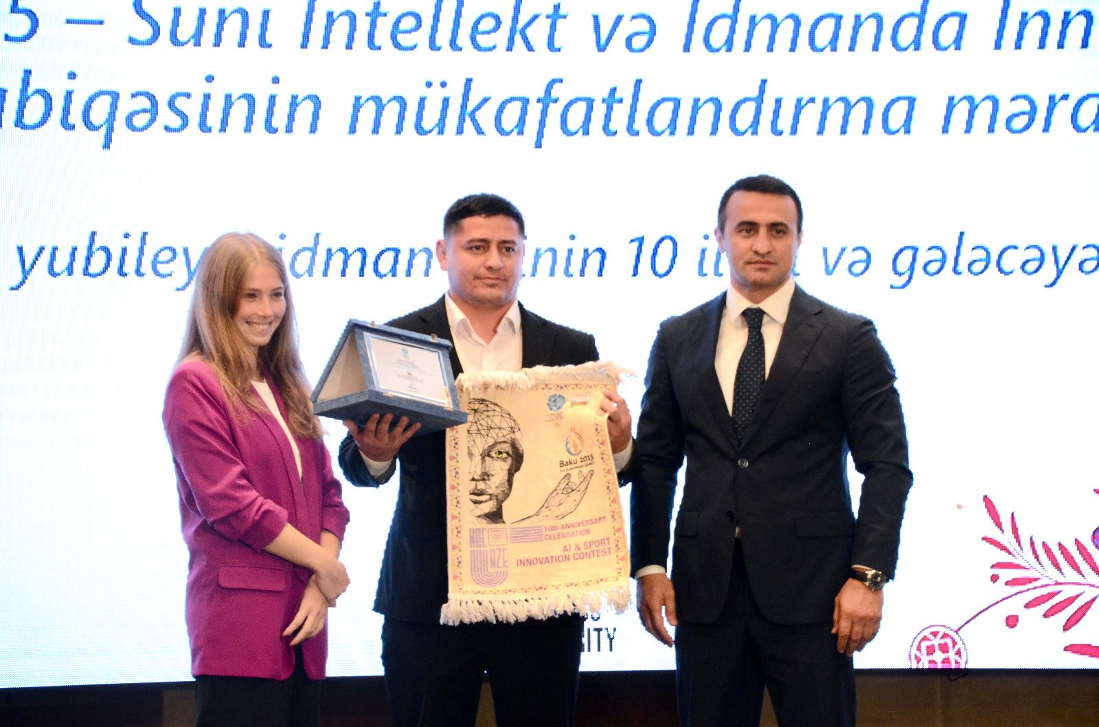 “Bakı 2015 - Süni İntellekt və İdmanda İnnovasiya” müsabiqəsinin qaliblərinin mükafatlandırma mərasimi keçirilib