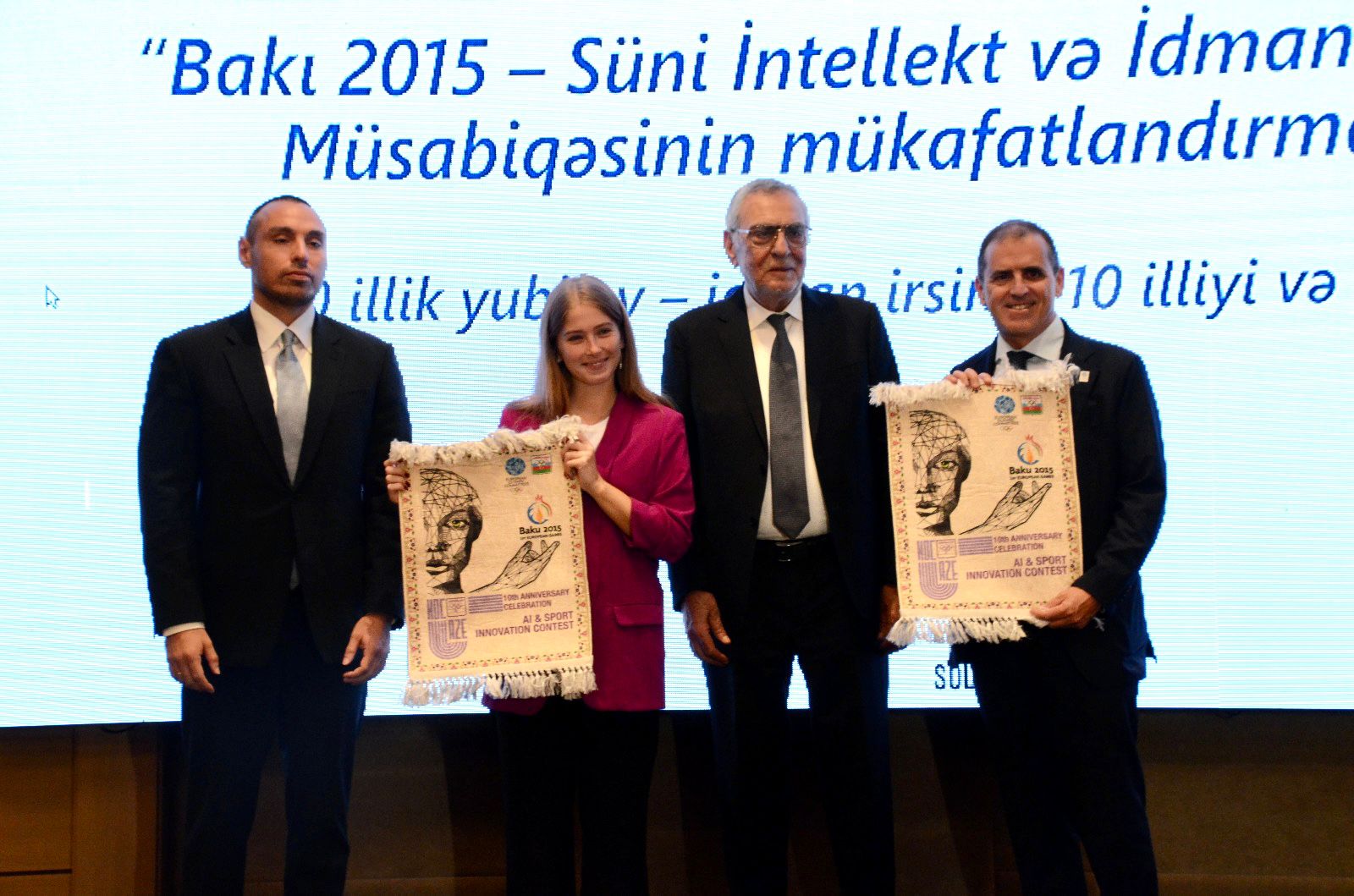 “Bakı 2015 - Süni İntellekt və İdmanda İnnovasiya” müsabiqəsinin qaliblərinin mükafatlandırma mərasimi keçirilib