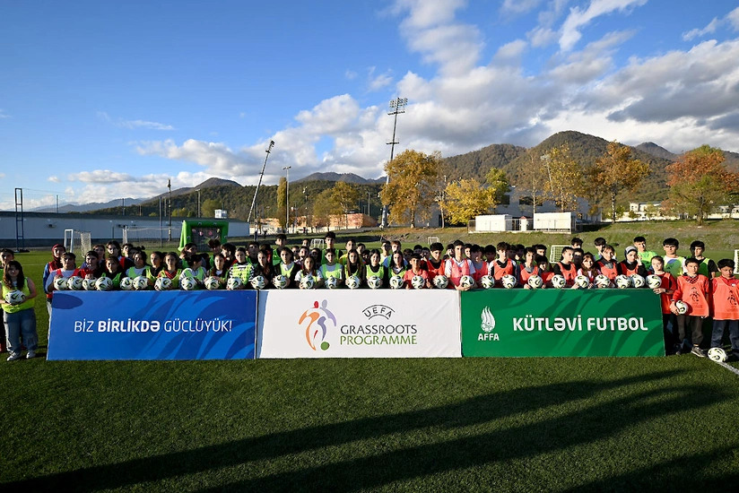 Qəbələdə kütləvi futbol festivalı təşkil olunub