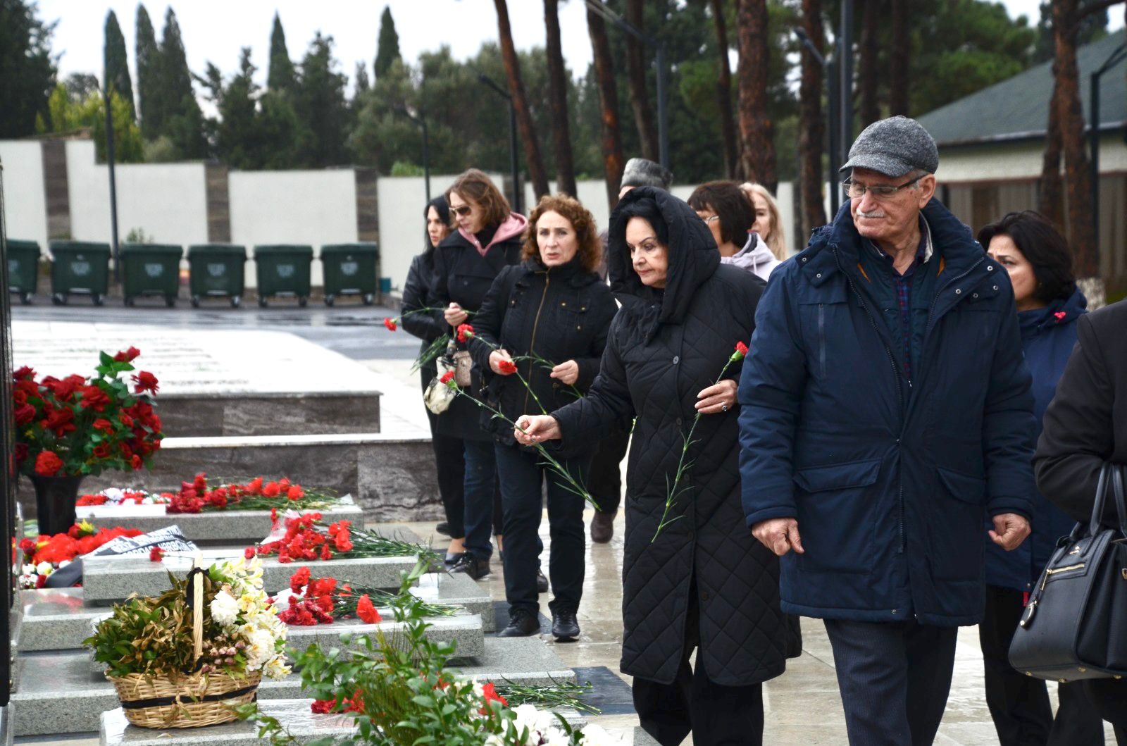 İdman Veteranları II Fəxri Xiyabanı ziyarət ediblər