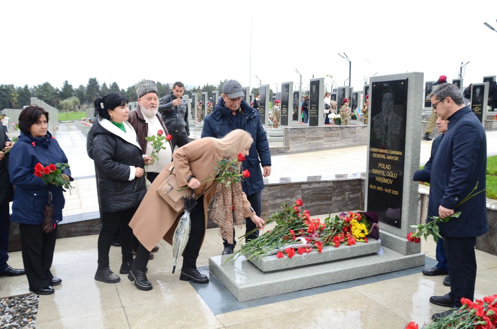İdman Veteranları II Fəxri Xiyabanı ziyarət ediblər