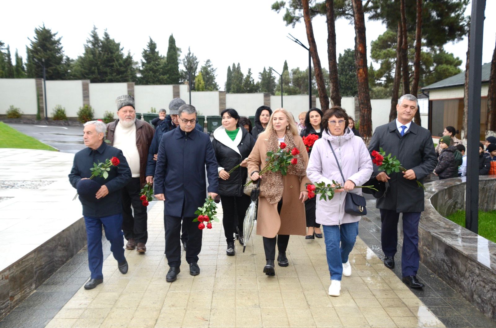 İdman Veteranları II Fəxri Xiyabanı ziyarət ediblər