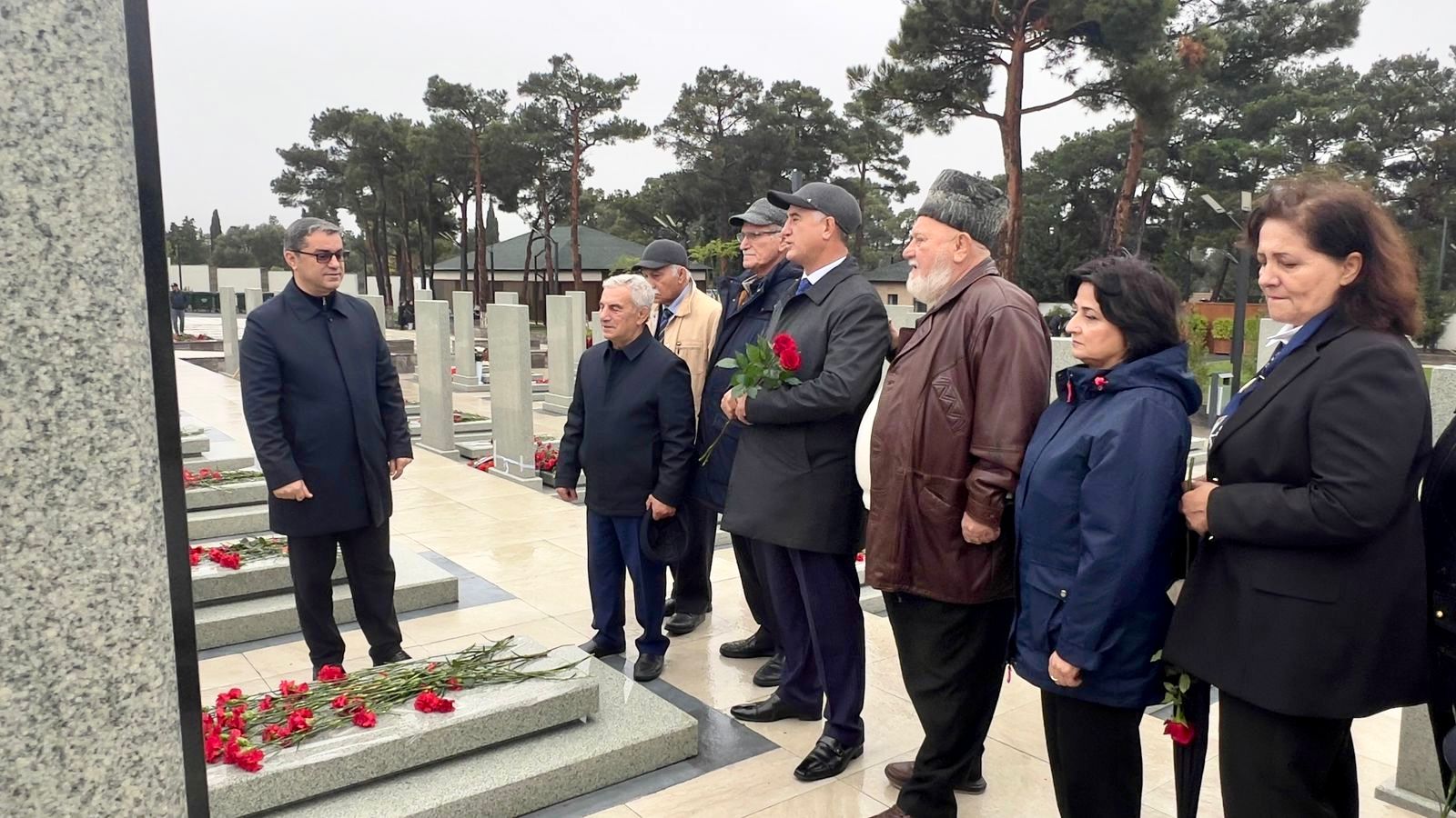 İdman Veteranları II Fəxri Xiyabanı ziyarət ediblər