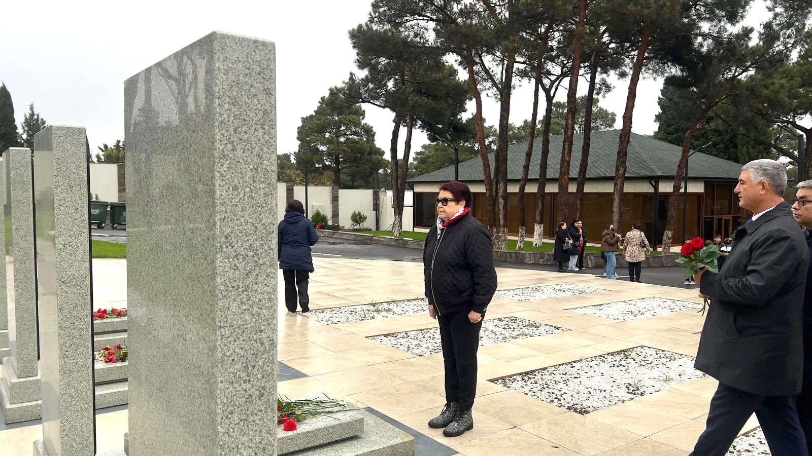 İdman Veteranları II Fəxri Xiyabanı ziyarət ediblər