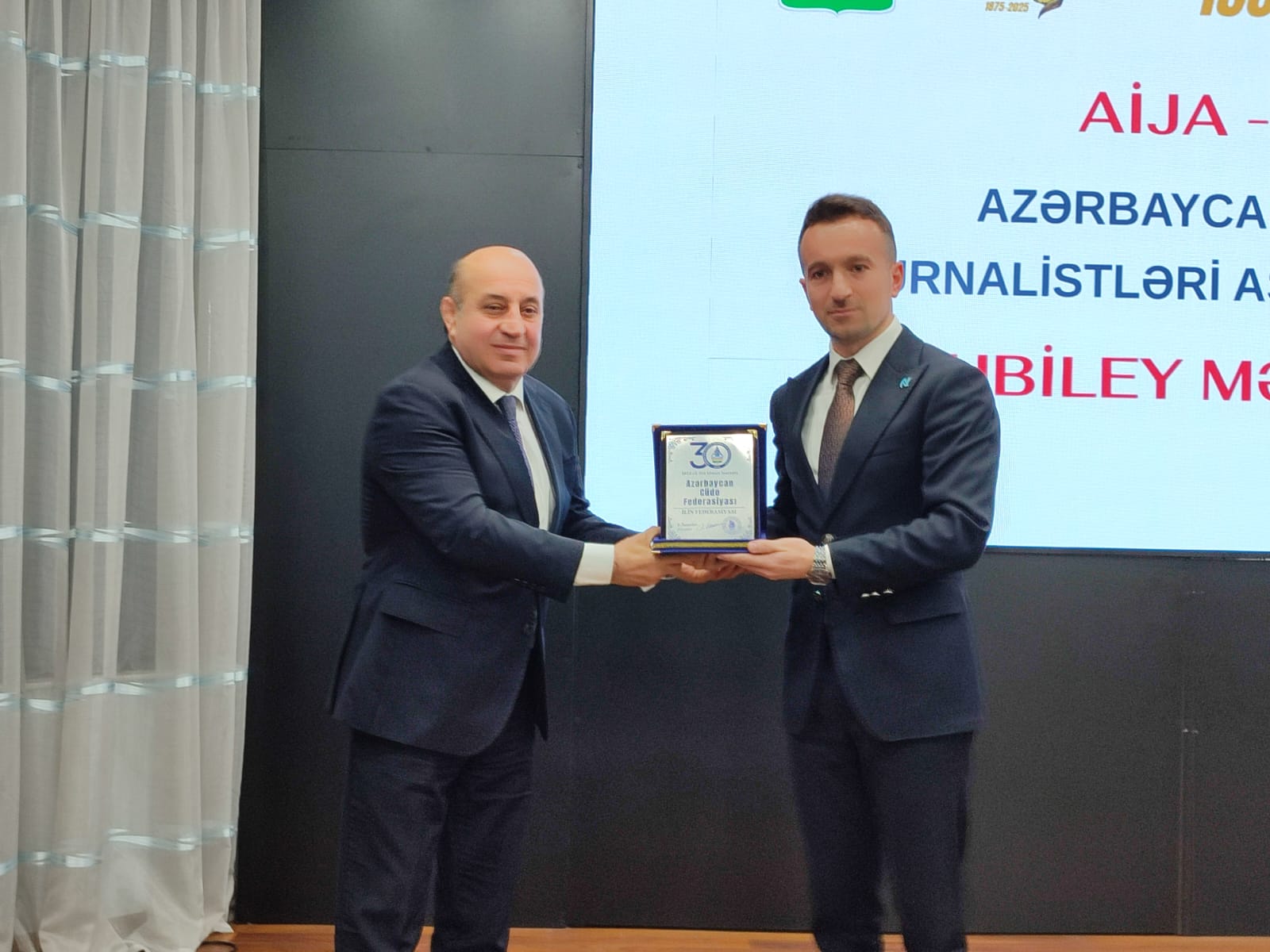 AİJA-nın 30 illik yubileyinə həsr olunmuş tədbir keçirilib