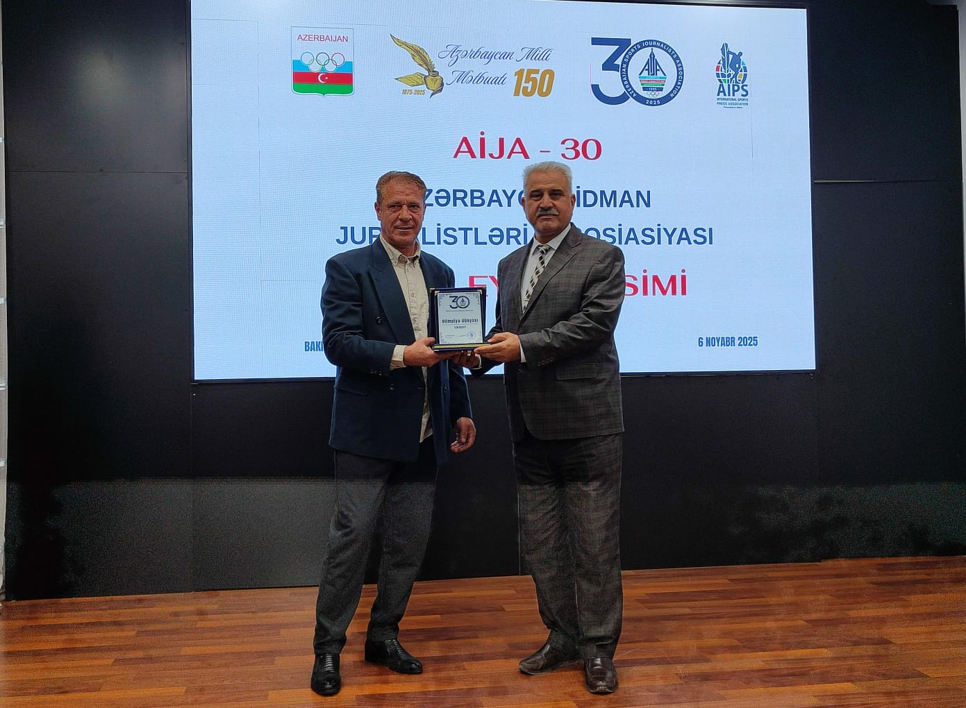 AİJA-nın 30 illik yubileyinə həsr olunmuş tədbir keçirilib