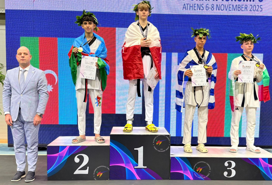 Taekvondoçumuz&nbsp;&nbsp;Avropa birinciliyində gümüş medal qazandı