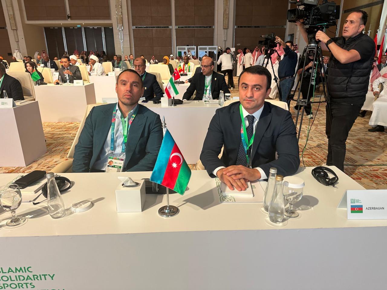 MOK rəhbərliyi İslam Həmrəyliyi İdman Assosiasiyasının 14-cü Baş Assambleyasında iştirak edir